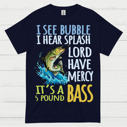 5 Pound Bass Fishing T Shirt