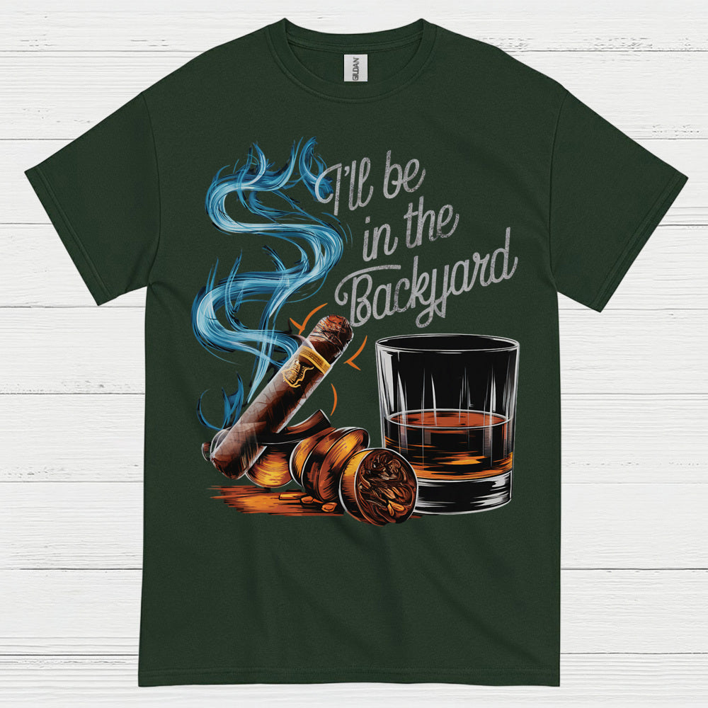 Backyard Whiskey And Cigar Life T Shirt