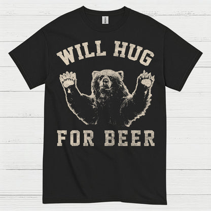 Will Hug For Beer T Shirt