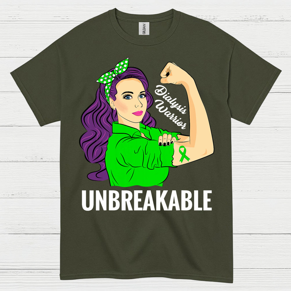 Dialysis Warrior Unbreakable Strength T Shirt