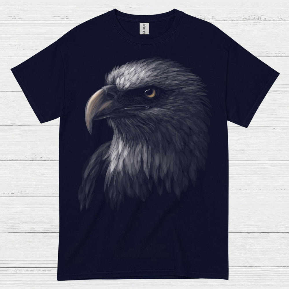 Majestic Bald Eagle Portrait Wildlife Freedom T Shirt