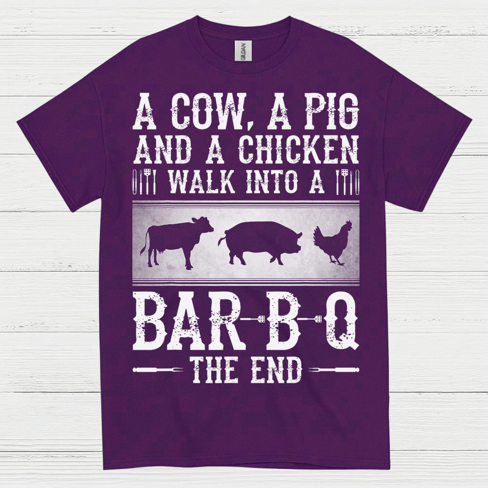Cow Pig Chicken BarBQ T Shirt