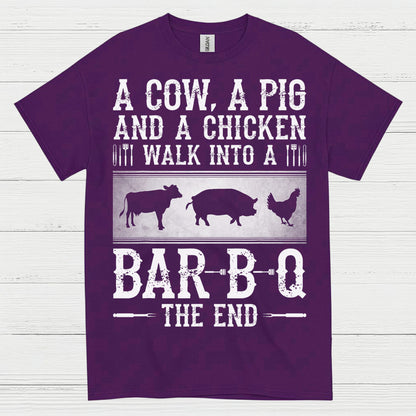 Cow Pig Chicken BarBQ T Shirt
