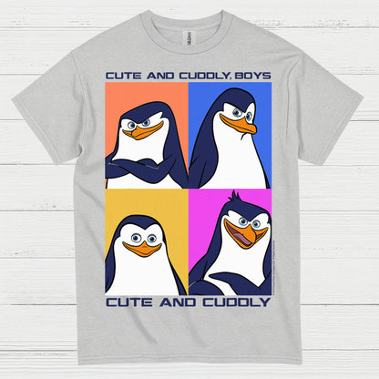 Cute And Cuddly Penguin Graphic T Shirt