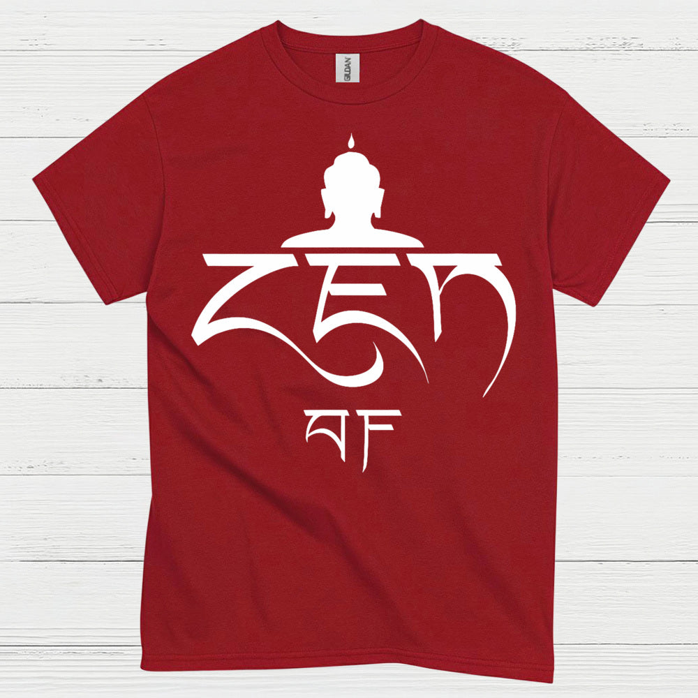 Zen Om Symbol Meditation T Shirt