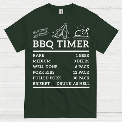 BBQ Timer Grilling T Shirt