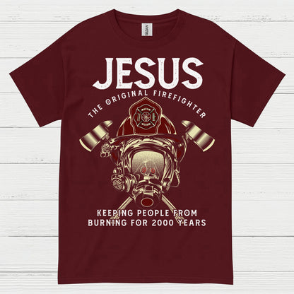 Jesus Saves Firefighters Serve T-Shirt