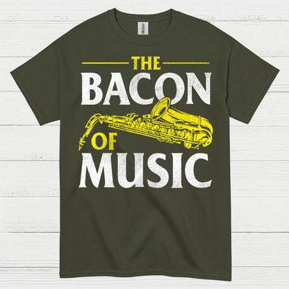 The Bacon Of Music Saxophone T Shirt