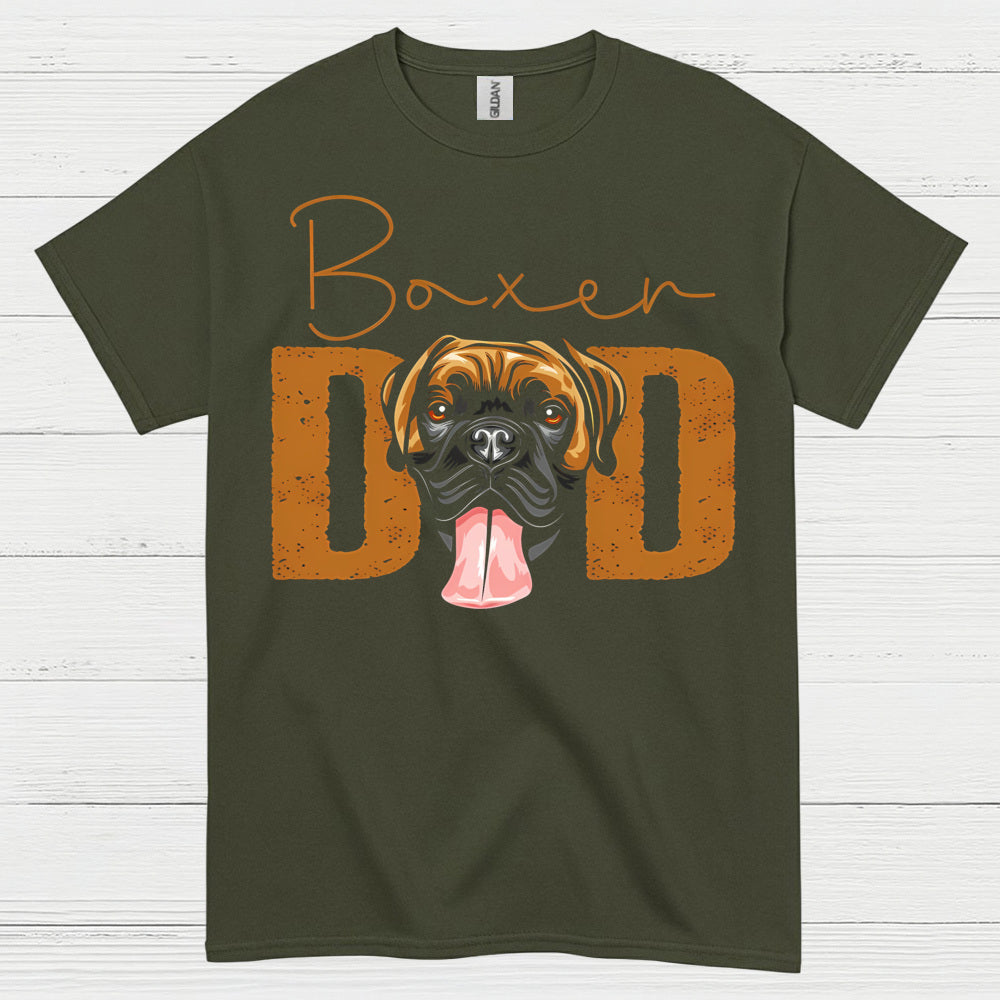 Boxer Dad Funny T Shirt