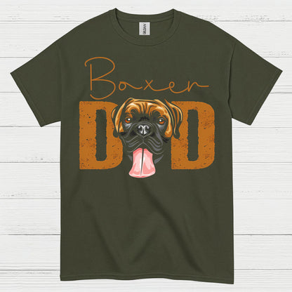 Boxer Dad Funny T Shirt