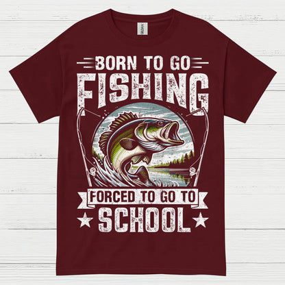 Born To Go Fishing T Shirt