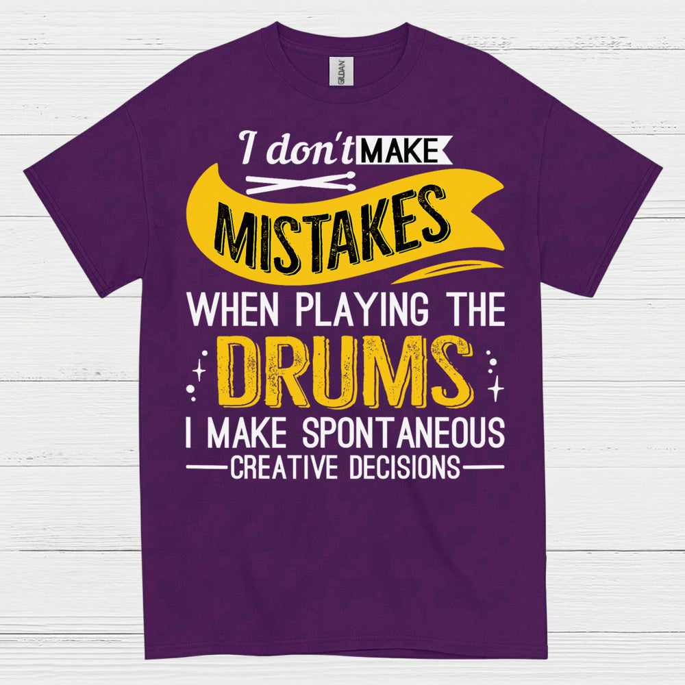 Spontaneous Drummer T Shirt