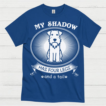 My Shadow Has Four Legs Dog Lover T Shirt