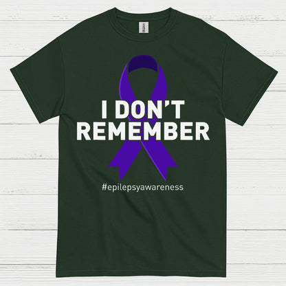 I Dont Remember Epilepsy Awareness T Shirt