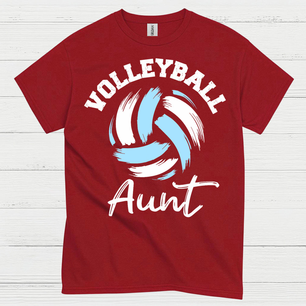 Proud Volleyball Aunt T Shirt