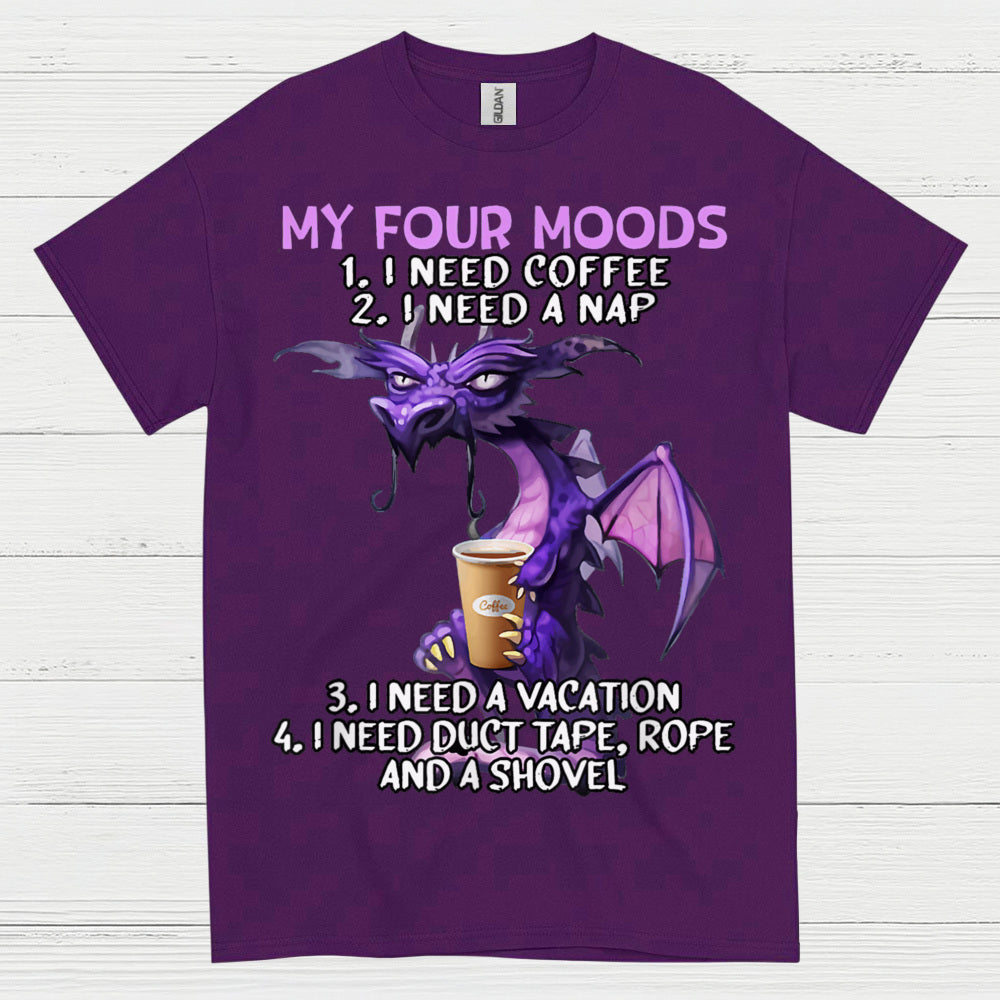My Four Moods Dragon T Shirt