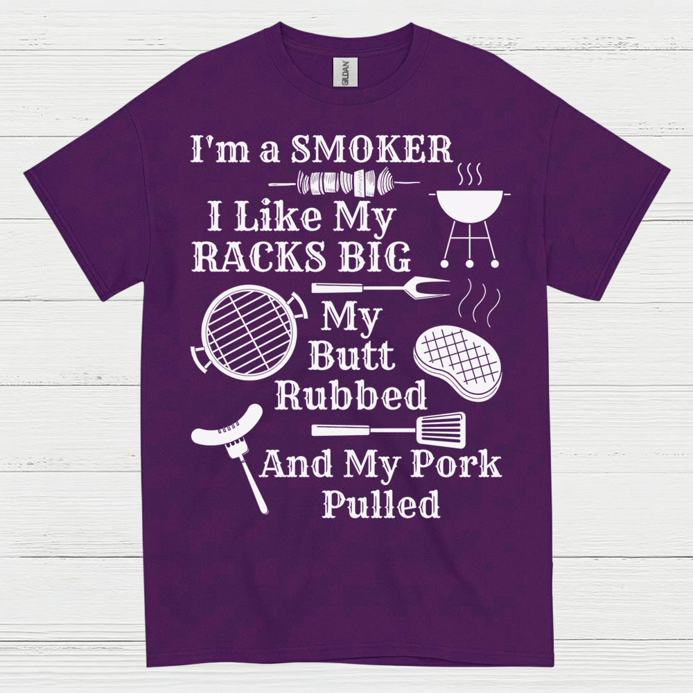 Smoker Racks Big Pork Pulled T Shirt