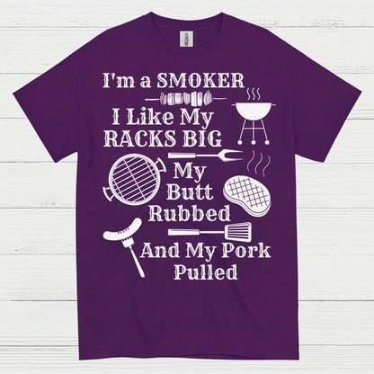 Smoker Racks Big Pork Pulled T Shirt