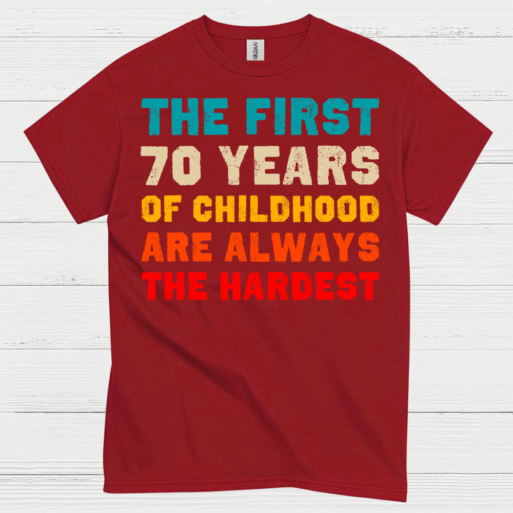 Funny 70th Birthday Humor T Shirt