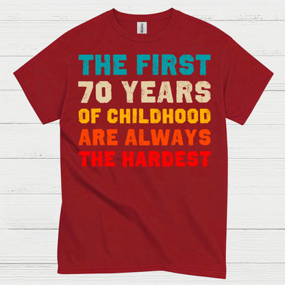 Funny 70th Birthday Humor T Shirt