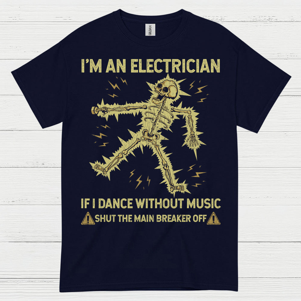 Funny Electrician Safety T Shirt