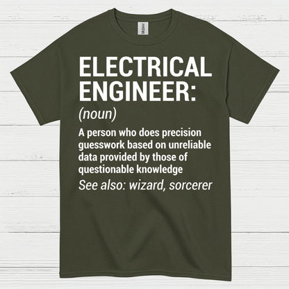Electrical Wizard Engineer T Shirt