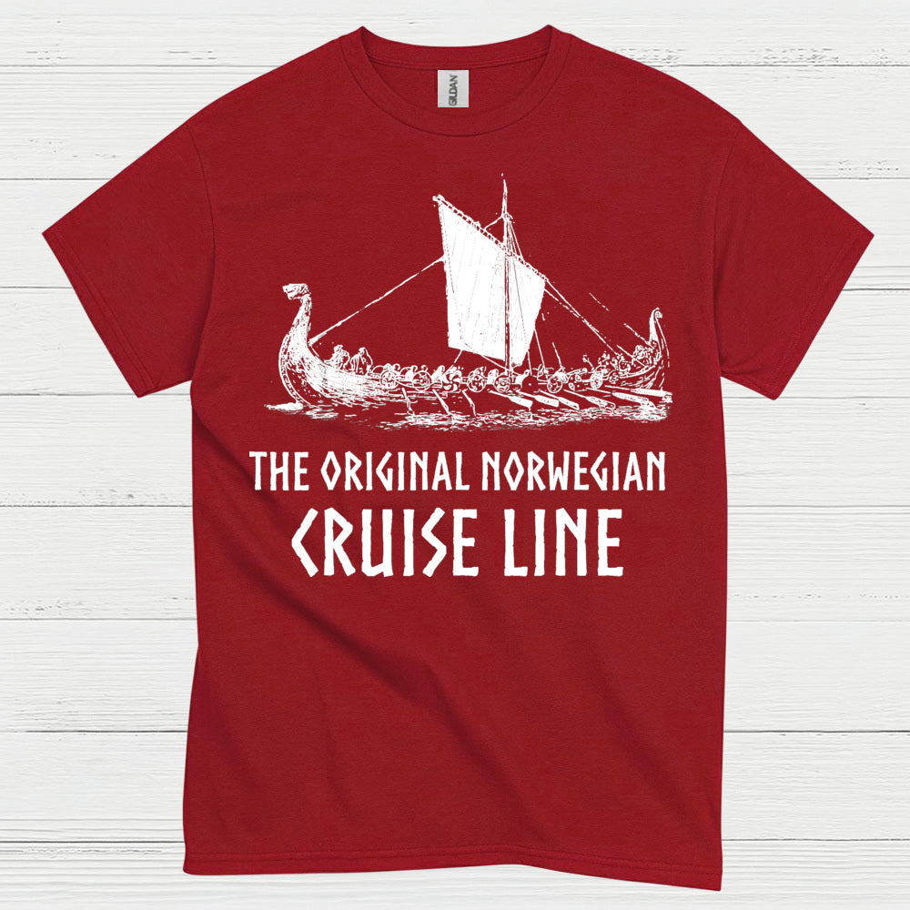Original Norwegian Viking Cruise Line T Shirt