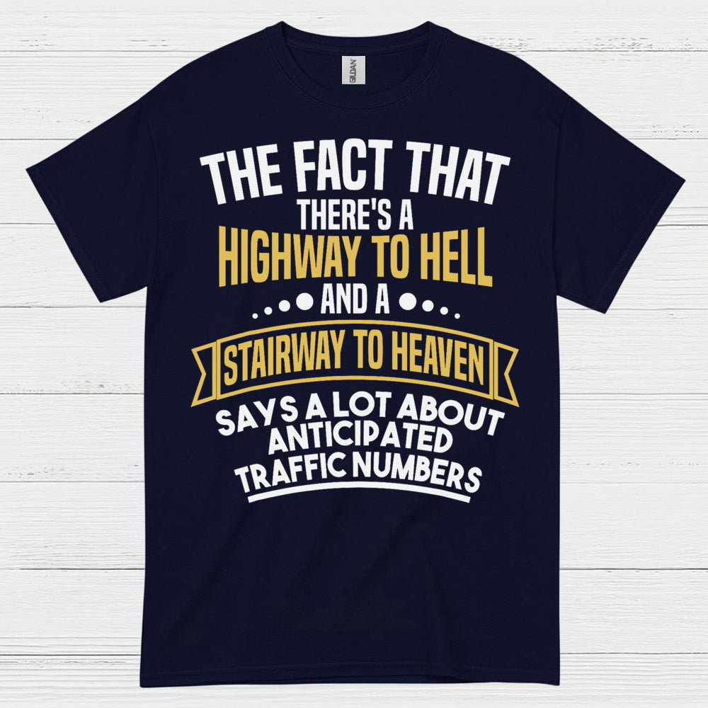Highway To Hell Stairway To Heaven T Shirt