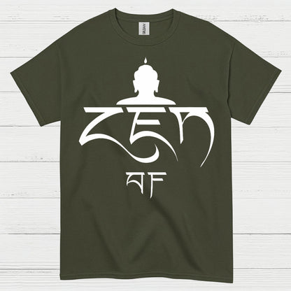 Zen Om Symbol Meditation T Shirt