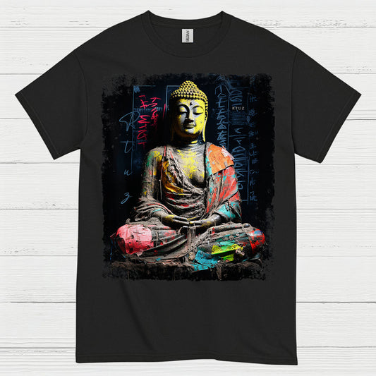 Urban Buddha Street Art T Shirt