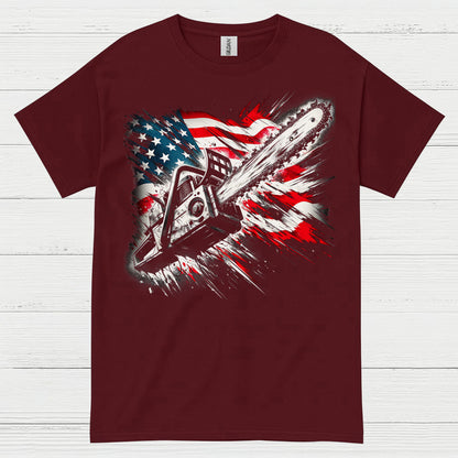 American Chainsaw Patriot T Shirt