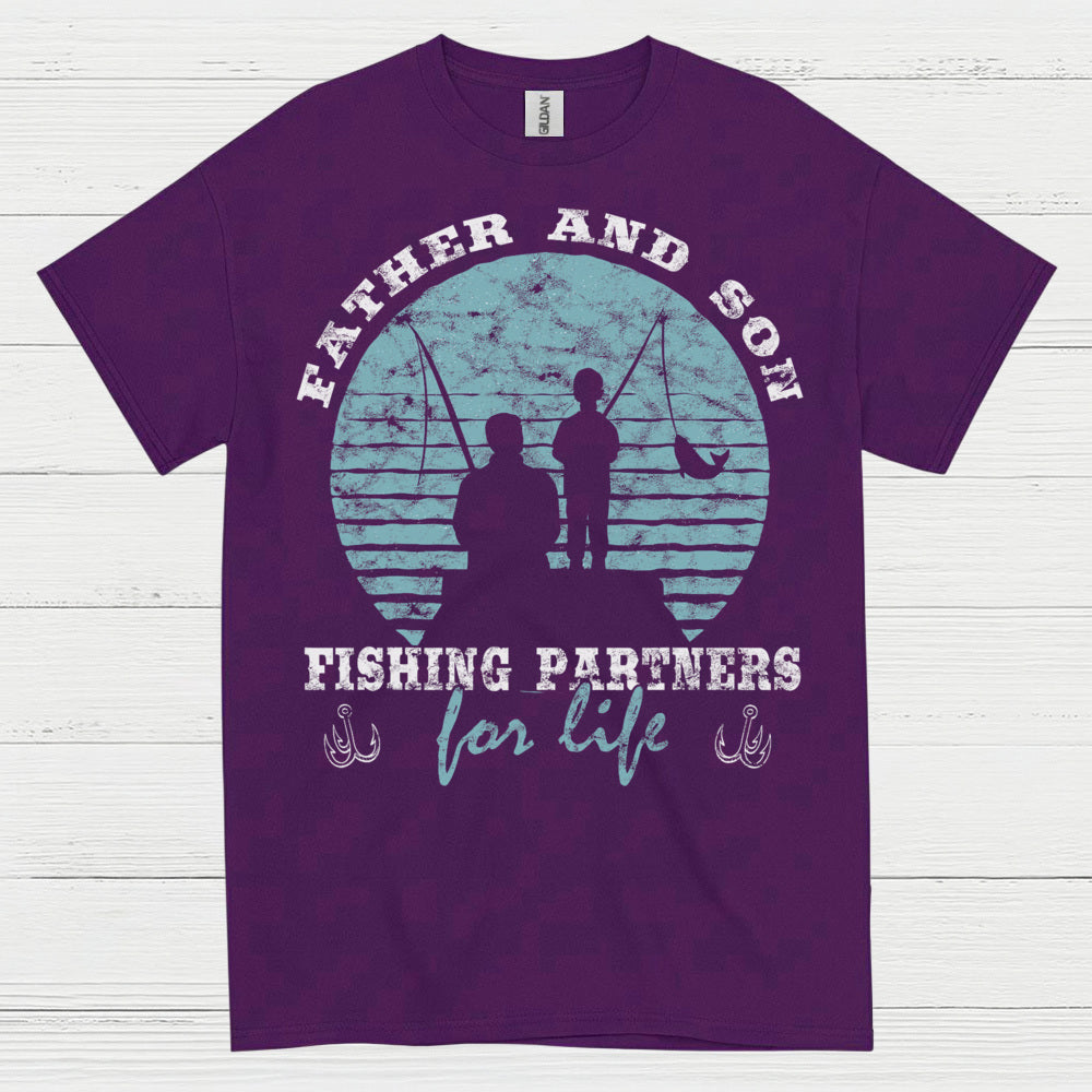Father And Son Fishing T Shirt