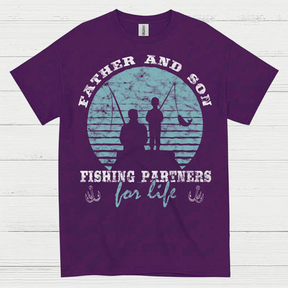Father And Son Fishing T Shirt