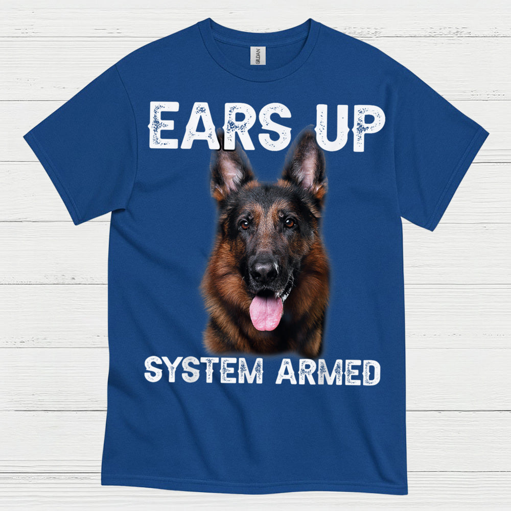 Alert Mode German Shepherd T Shirt