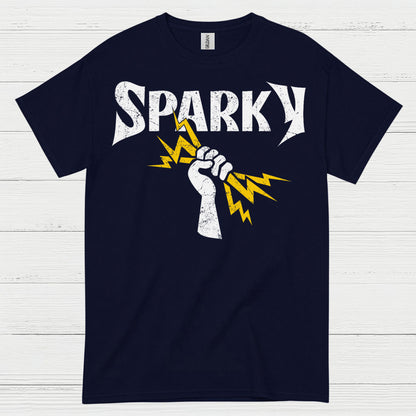 Sparky Electrician Graphic T Shirt