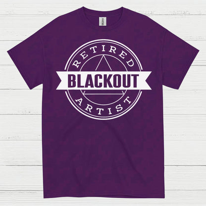 Retired Blackout Artist T Shirt