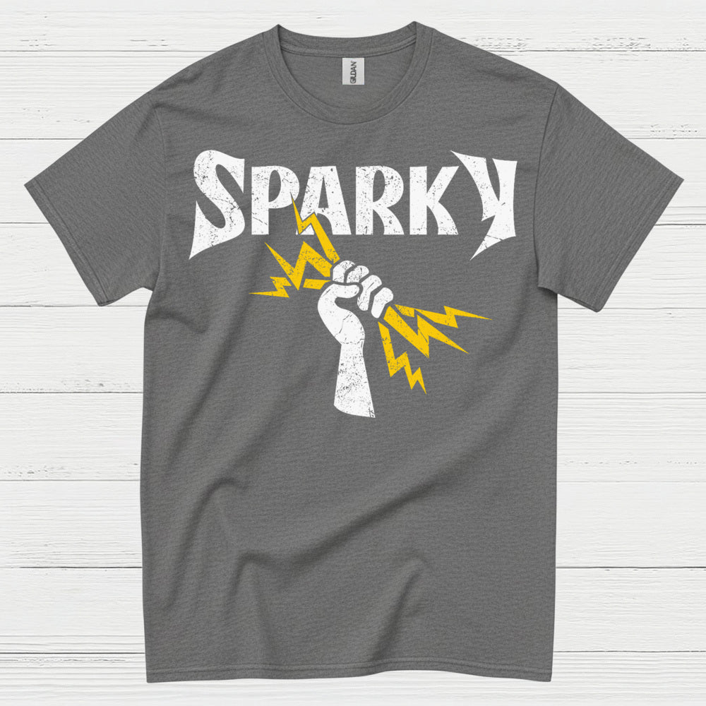 Sparky Electrician Graphic T Shirt