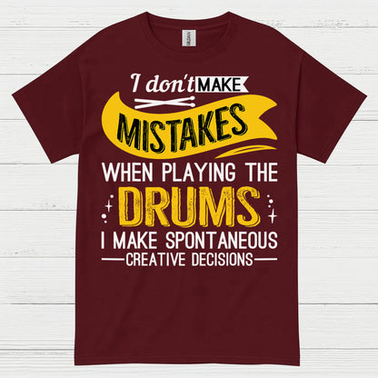 Spontaneous Drummer T Shirt