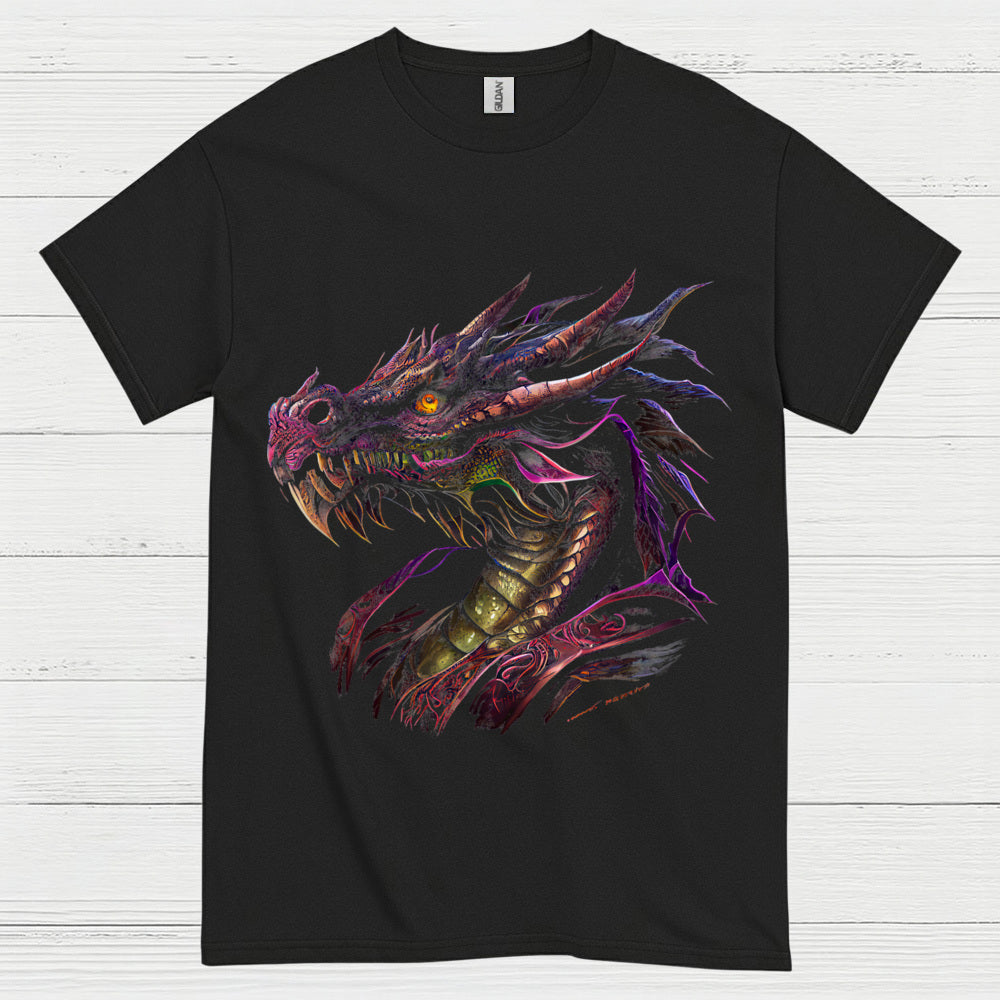 Fierce Dragon Head T Shirt