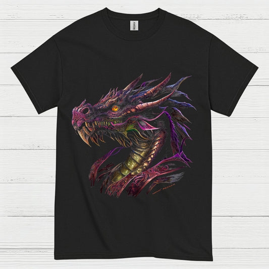 Fierce Dragon Head T Shirt