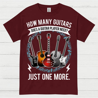 Just One More Guitar Player T Shirt