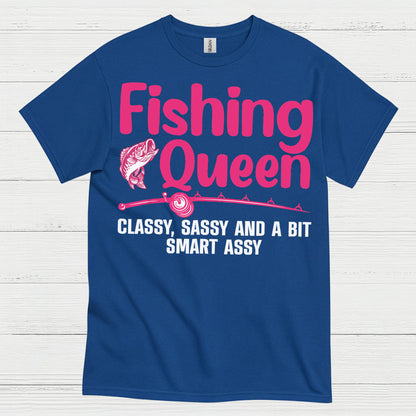 Fishing Queen Funny T Shirt