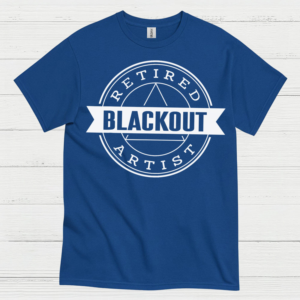 Retired Blackout Artist T Shirt