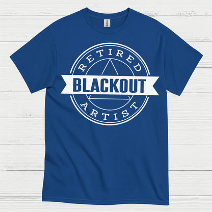 Retired Blackout Artist T Shirt