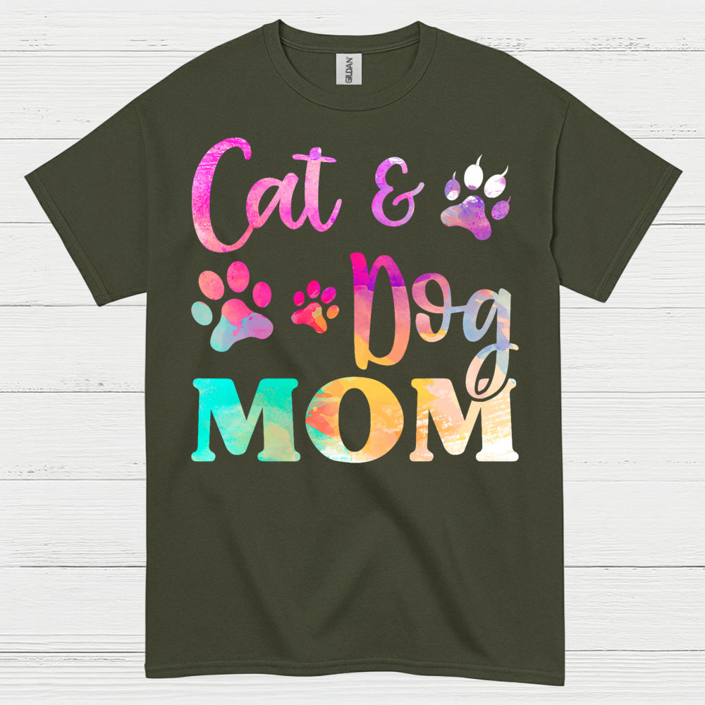 Cat And Dog Mom T Shirt