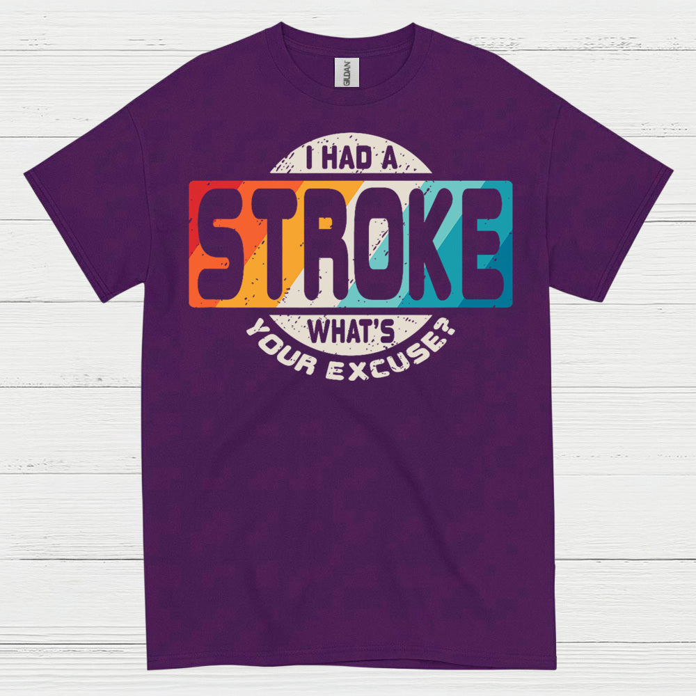 I Had A Stroke Whats Your Excuse T Shirt