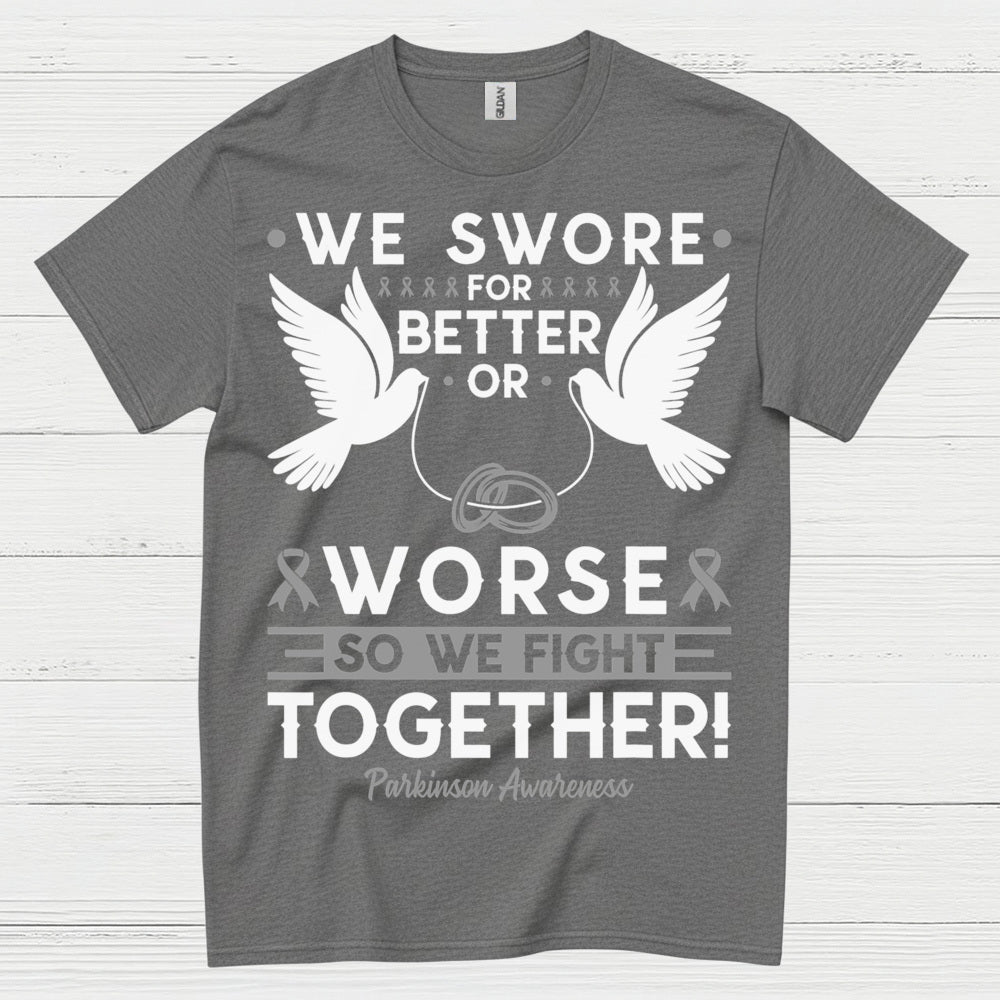 We Fight Together Parkinsons Awareness T Shirt