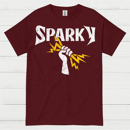 Sparky Electrician Graphic T Shirt