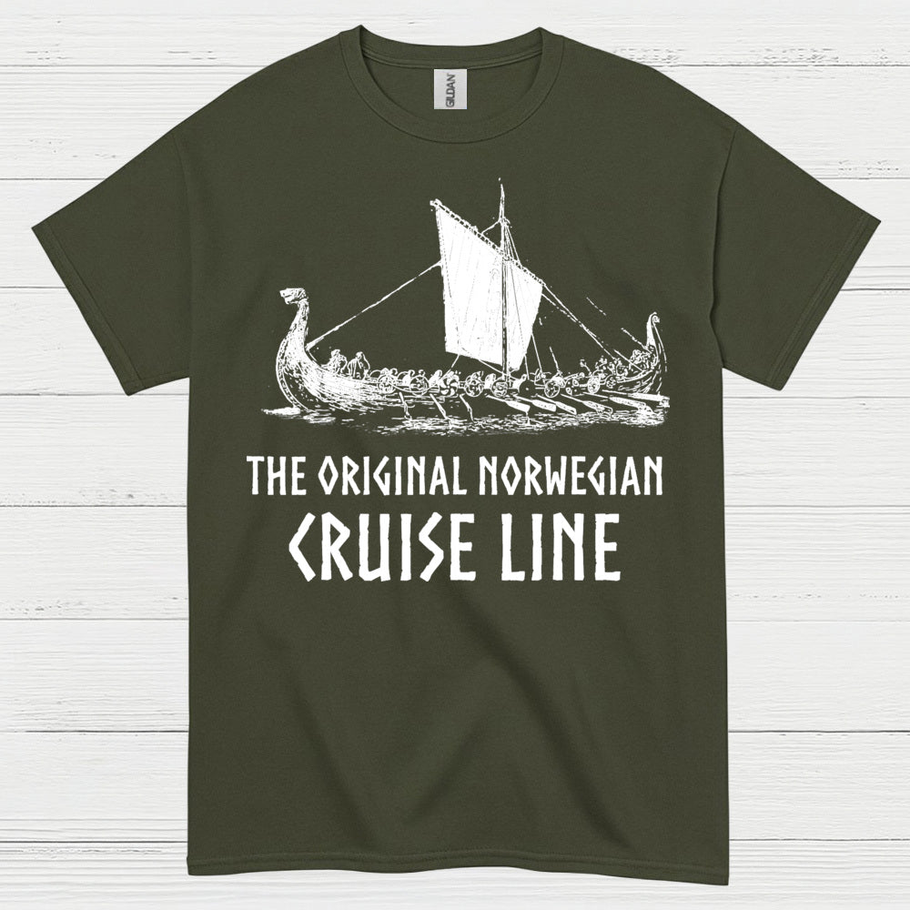 Original Norwegian Viking Cruise Line T Shirt