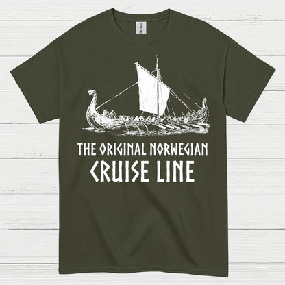 Original Norwegian Viking Cruise Line T Shirt